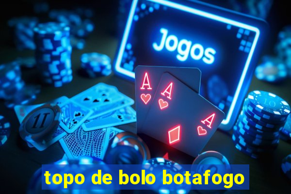 topo de bolo botafogo